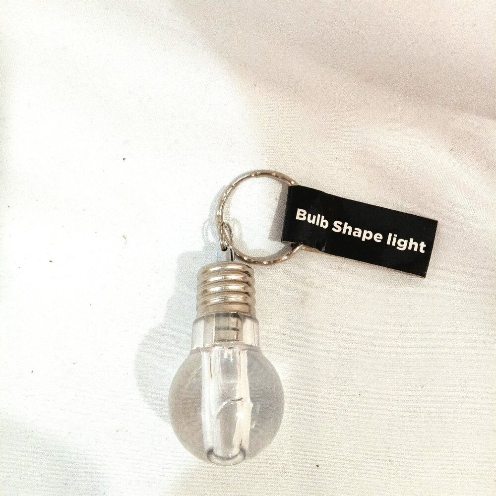 Keychain Light Bulb NEW